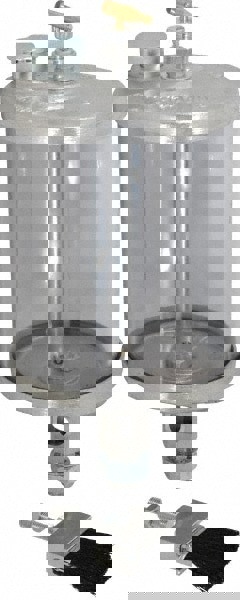 1 Outlet, Polymer Bowl, 0.95 L Manual-Adjustable Oil Reservoir